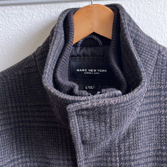 Marc New York Wool Coat/jacket. Size L - Picture 4 of 10